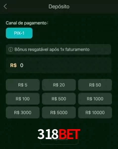 deposits 318BET